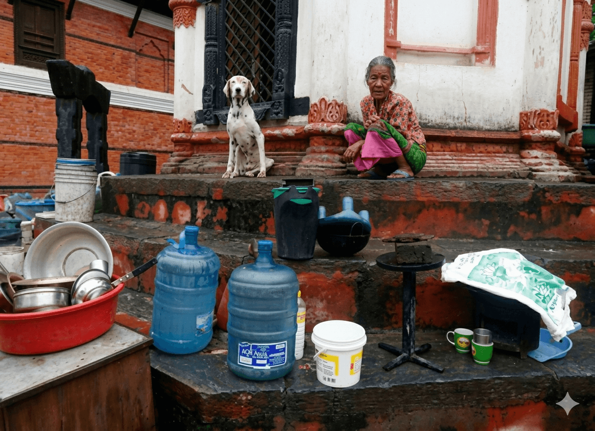 Monsoon Rains are a Nightmare for the Valley’s Squatters